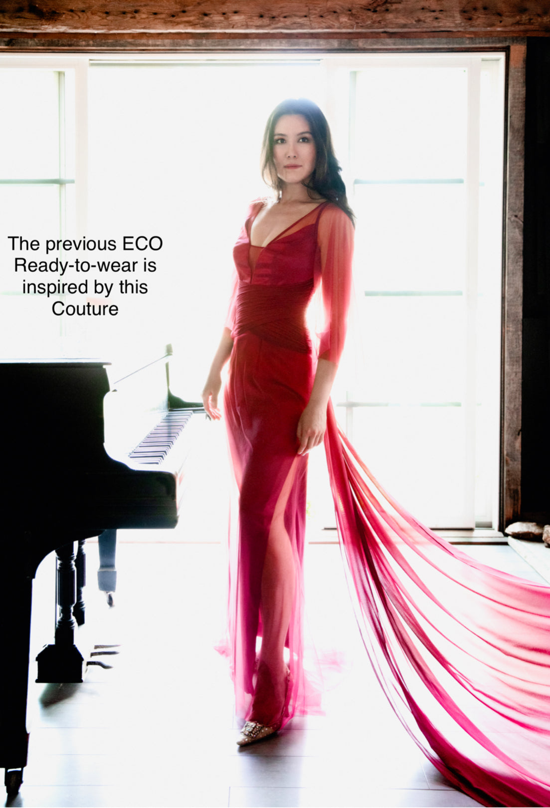 D. La Belle Époque Couture inspired Ready-to-wear in black